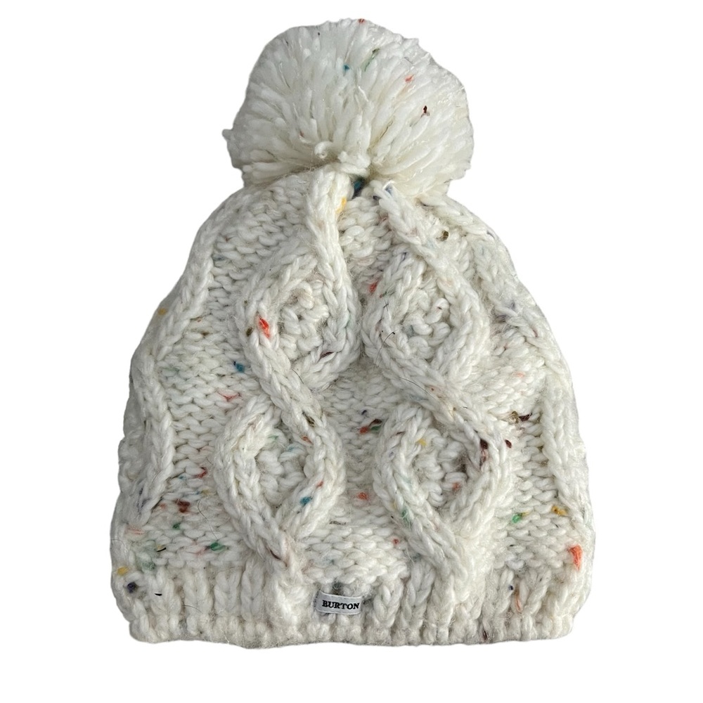 Burton Stout White Speckled Girls' Chloe Beanie
